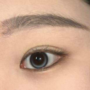 【散光】Lenbling Eye Only 1 Month Yuriel Shine Gray 每月抛棄散光彩妝隱形眼鏡